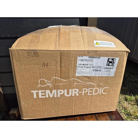 Other - TEMPUR-PEDIC TEMPUR-Cloud 2 in. King Mattress Topper White - See Pics - Open Box